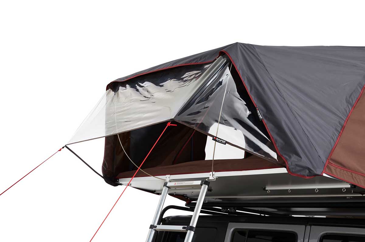 Vízhatlan szélfogó áttetsző PVC ponyva - Skycamp 2.0